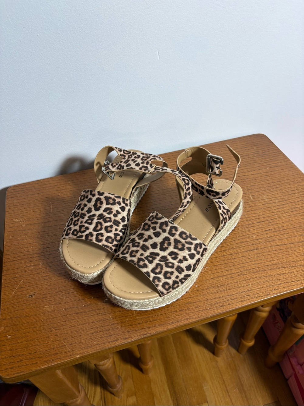 Leopard Print Sandals - Stylish Animal Print